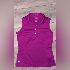 Adidas Golf Women’s Size Small Climacool Purple Sleeveless Tank EUC